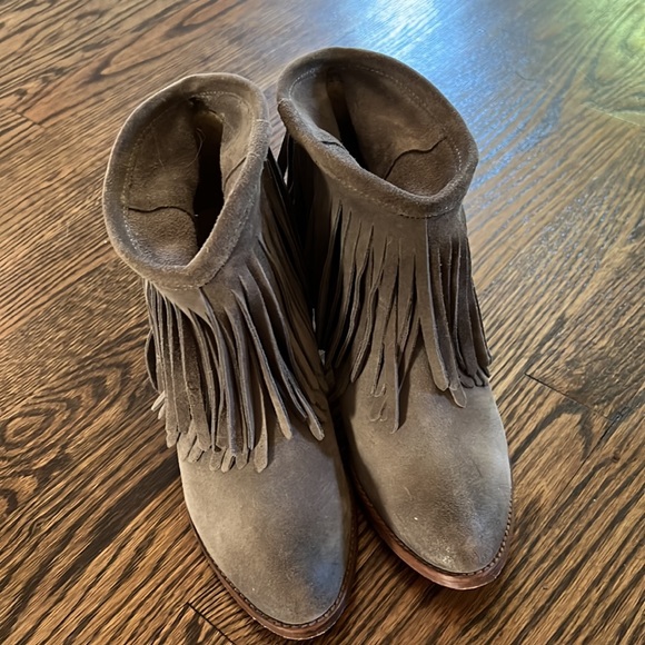 Frye Ilana Fringe Bootie - Picture 2 of 8